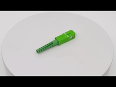 Single Mode SC Simplex Connector 2.0mm UPC APC PC 40mm Square Boot