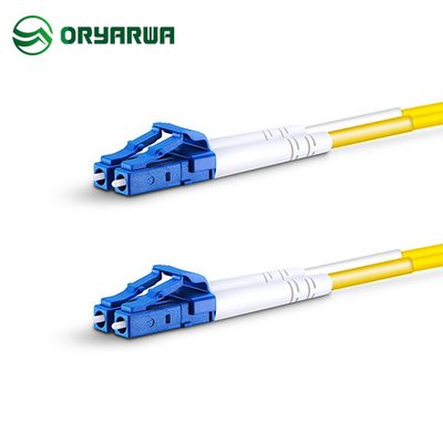 Kabel krosowy LC UPC do LC UPC Duplex Single Mode OS2 LSZH PVC