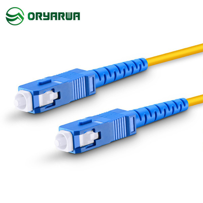 Jednomodowy kabel krosowy SC UPC do SC UPC Simplex