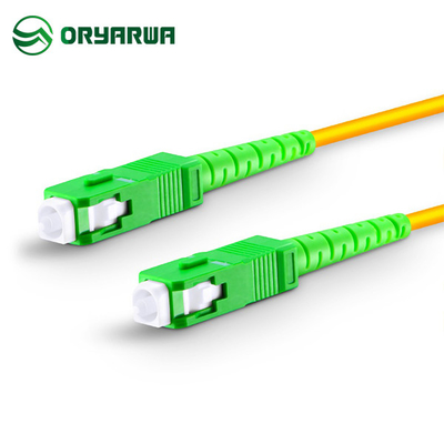 SC APC do SC APC Simplex Patchcord jednomodowy LSZH PVC