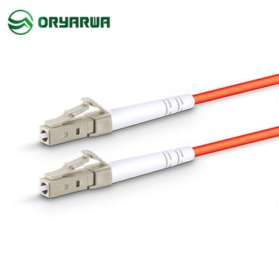 3-metrowy kabel krosowy LC do LC UPC OM1 Simplex Fiber Optic Multimode dla FTTx